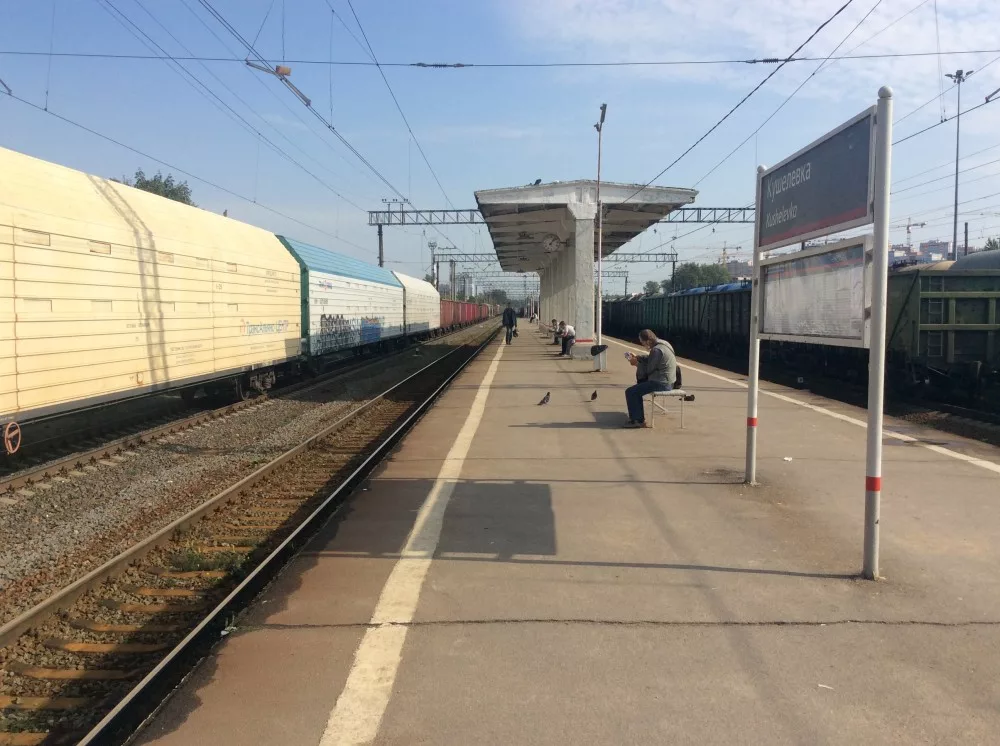 Платформа Кушелевка в Санкт-Петербурге