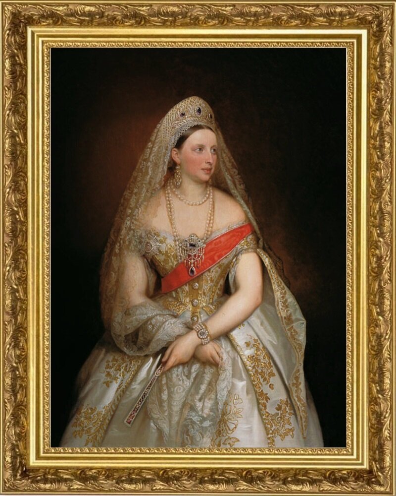 «Портрет Александры Петровны Ольденбург», холст, масло, ГРМ