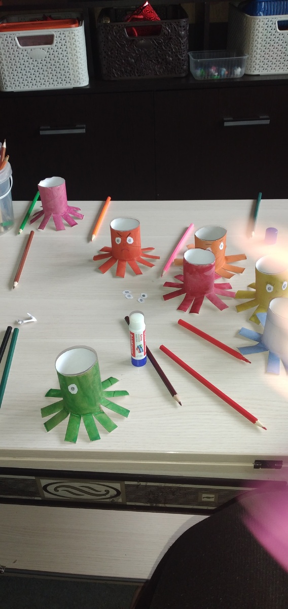 Игра "Весёлые осьминоги"