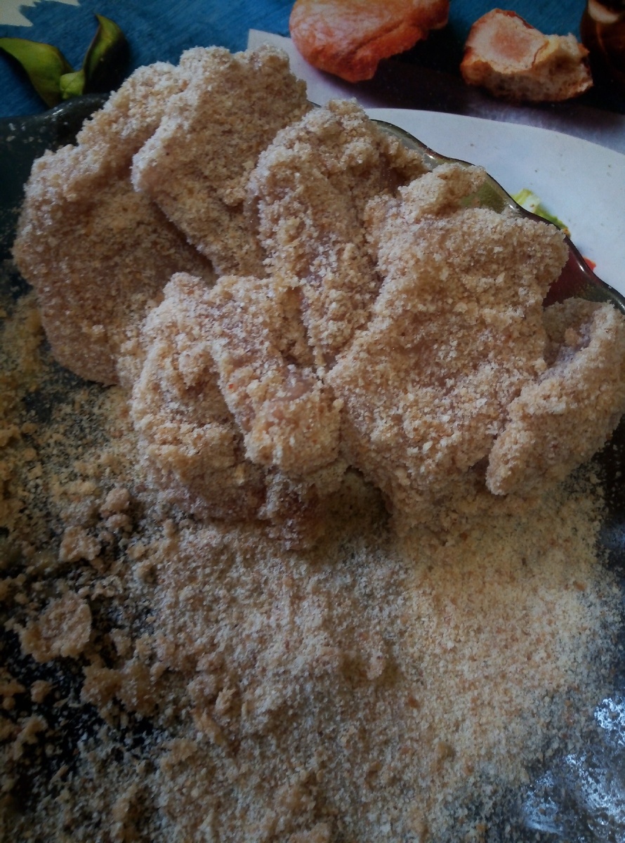 Наггетсы в панировке. 