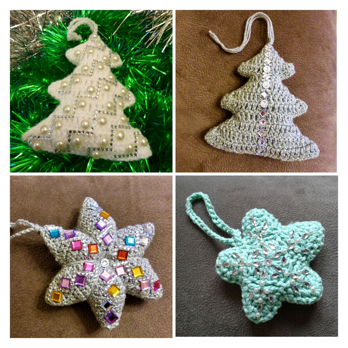 Вот часть новогоднего декора, который тогда связался) 