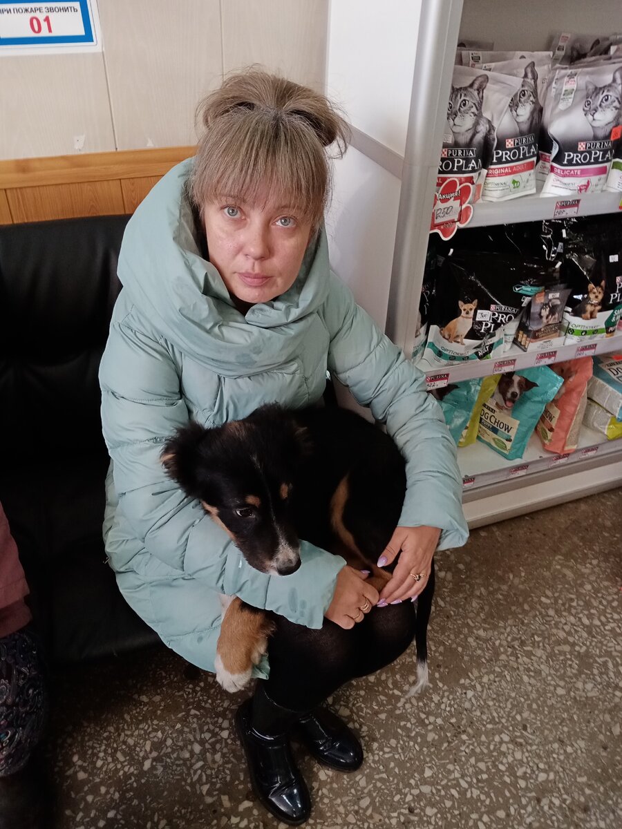 В клинике. 
