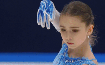 Камила Валиева в КП на 2 этапе Кубка России (источник - youtu.be/nfi8FBVsEQM)