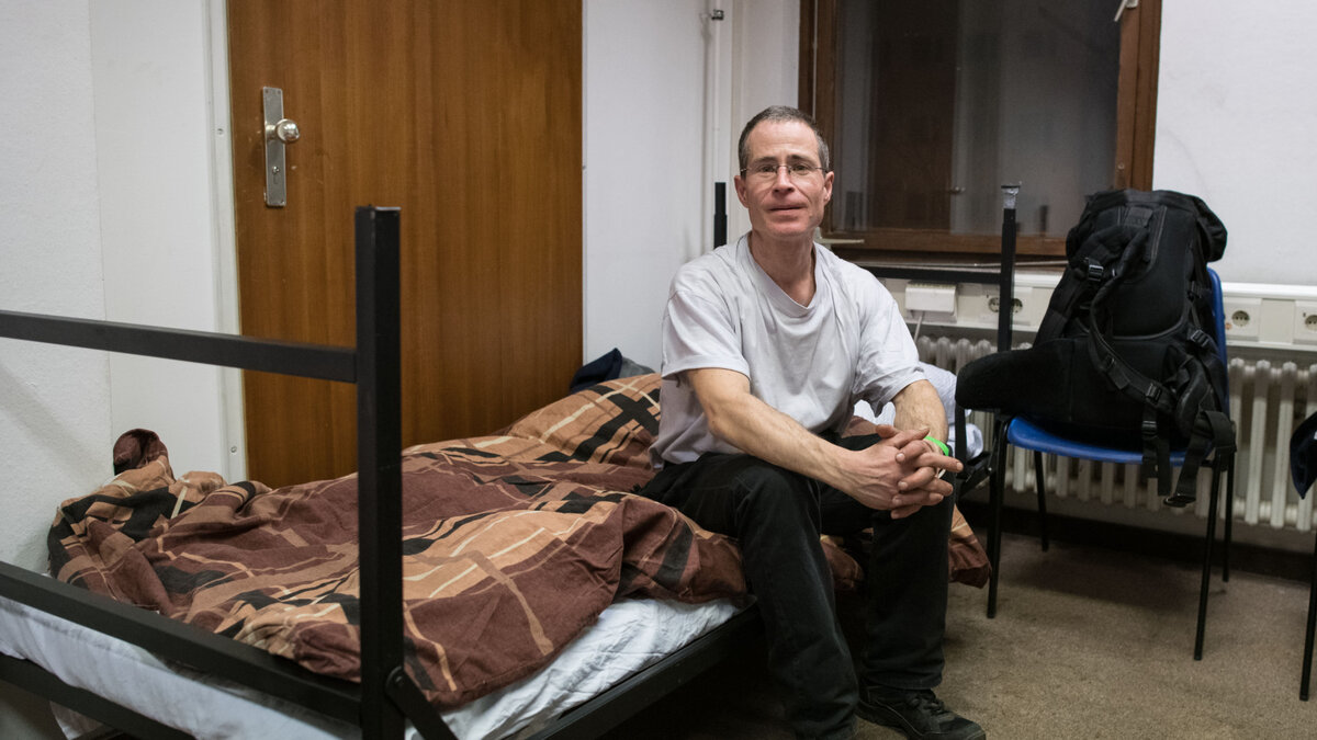 Мужская ночлежка в Берлине (Интернет)