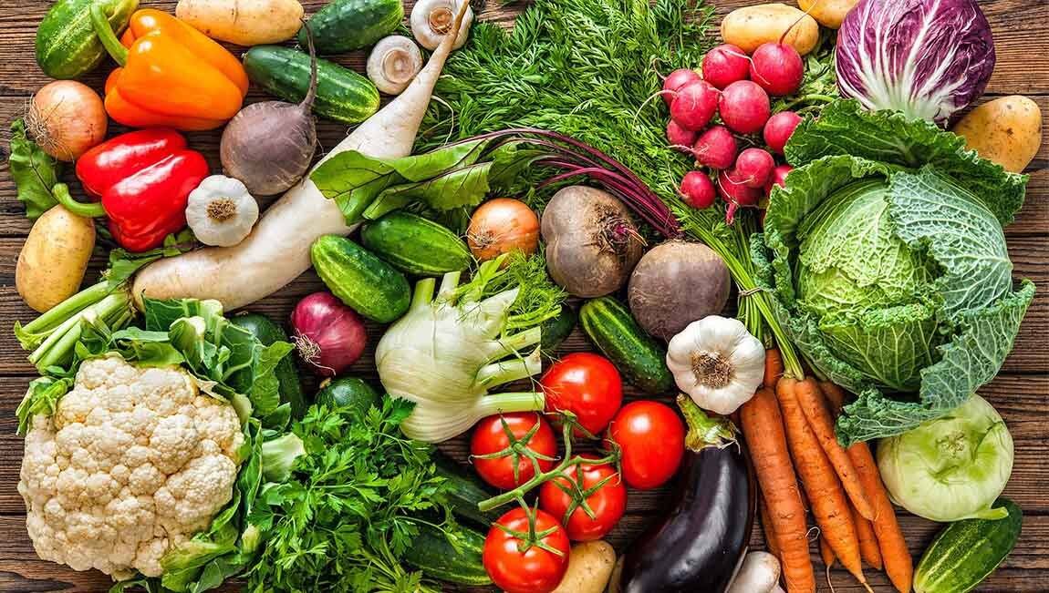 Первые недели балуем себя овощами