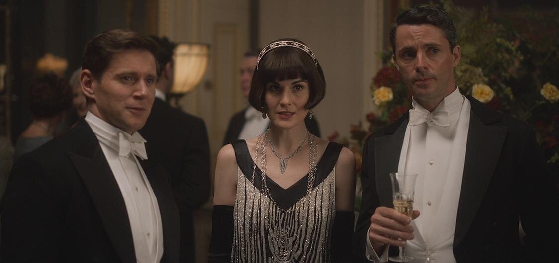 Светский прием, кадр из фильма "Аббатство Даунтон" (2010)