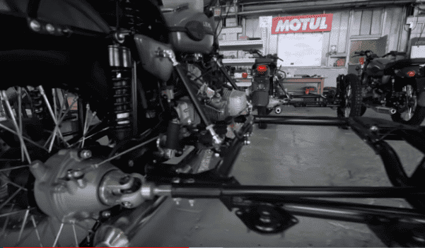 Привод на боковой прицеп Урала