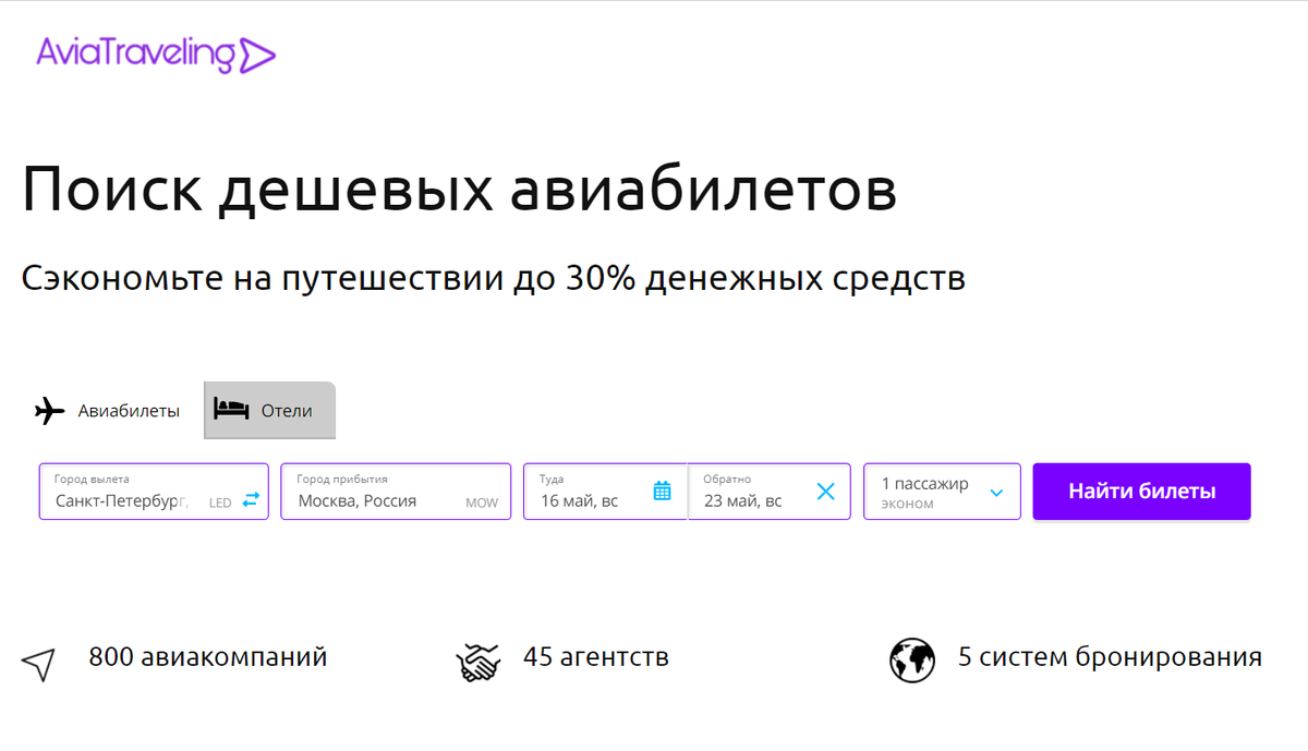 Главная страница Aviatraveling