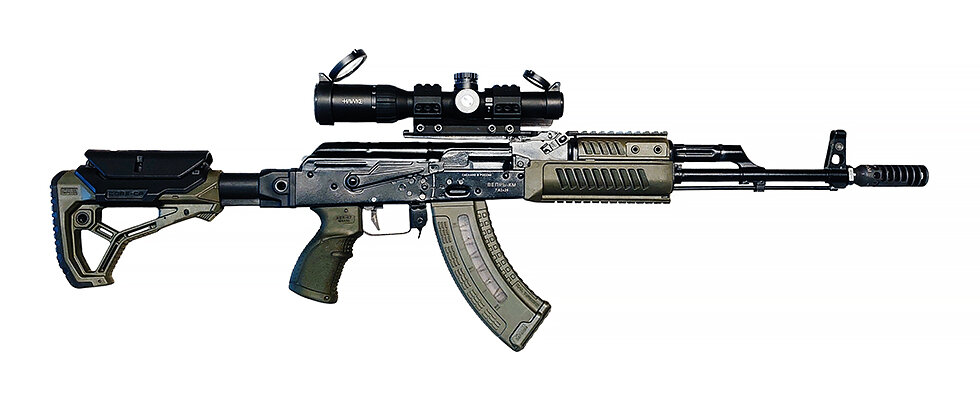 гражданский АКМ, он же ВПО-136, 1971 года выпуска, ствол которого мы будем пытаться восстановить