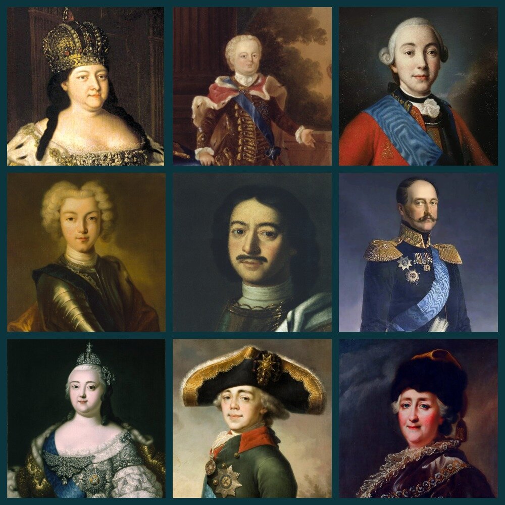 Тест. Императоры и императрицы государства Российского | История ...