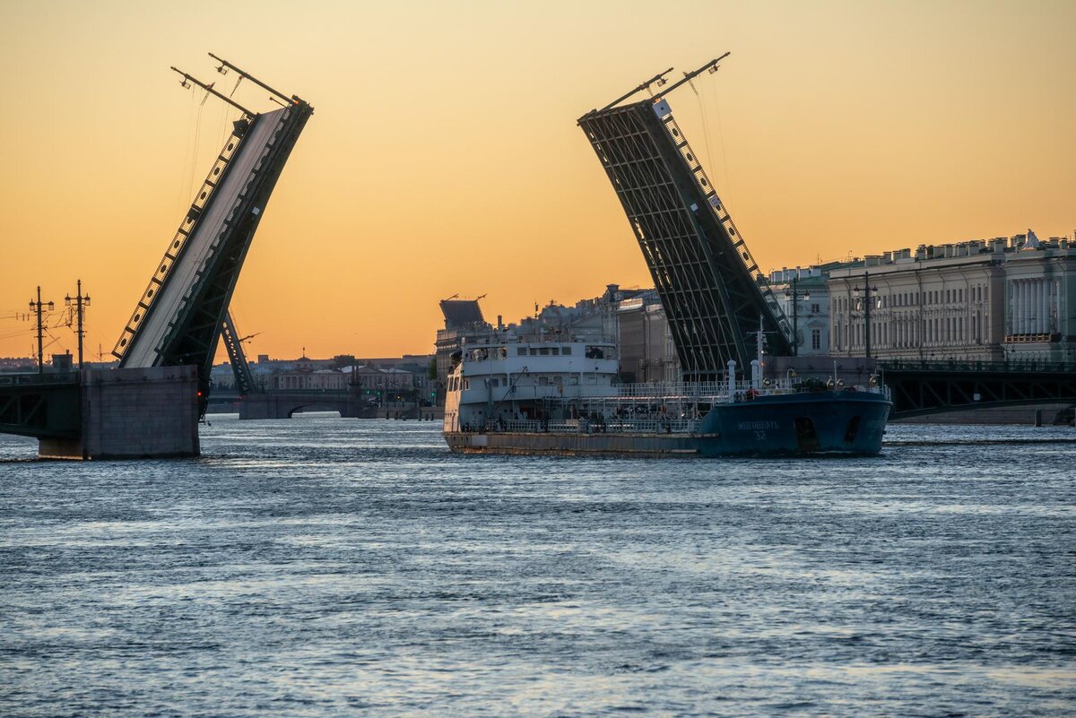 разведенные мосты питер