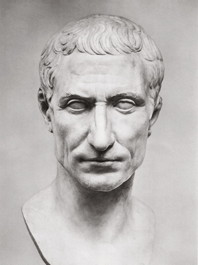 Гай Юлий Цезарь, бюст. Картинка из интернета