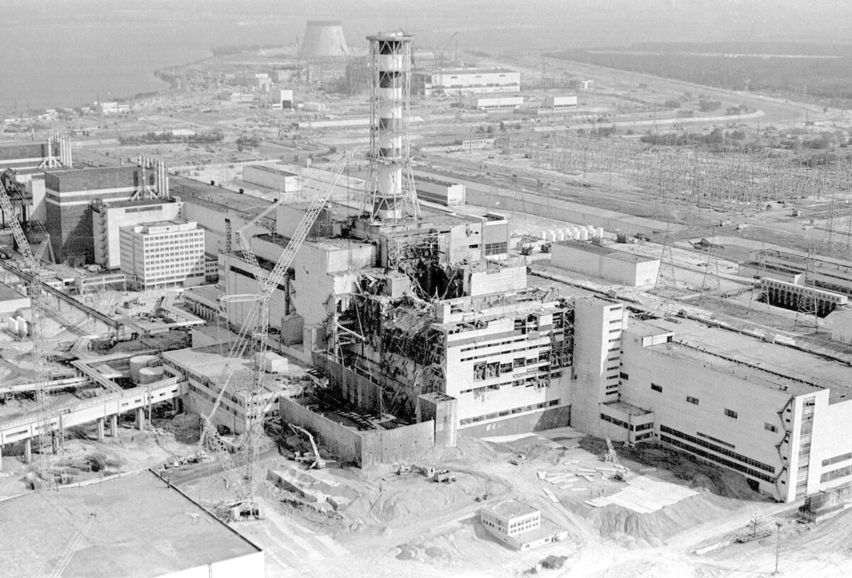 Фото чернобыльской аэс катастрофа на чернобыльской аэс