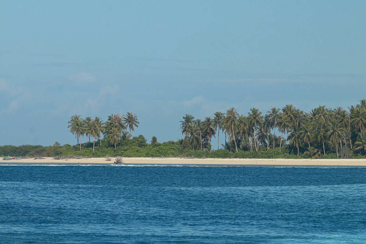 Безлюдные острова посреди Индийского океана
