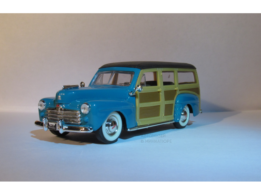 FORD Woody 1948 в масштабе 1:43 (Yat Ming) из коллекции автора