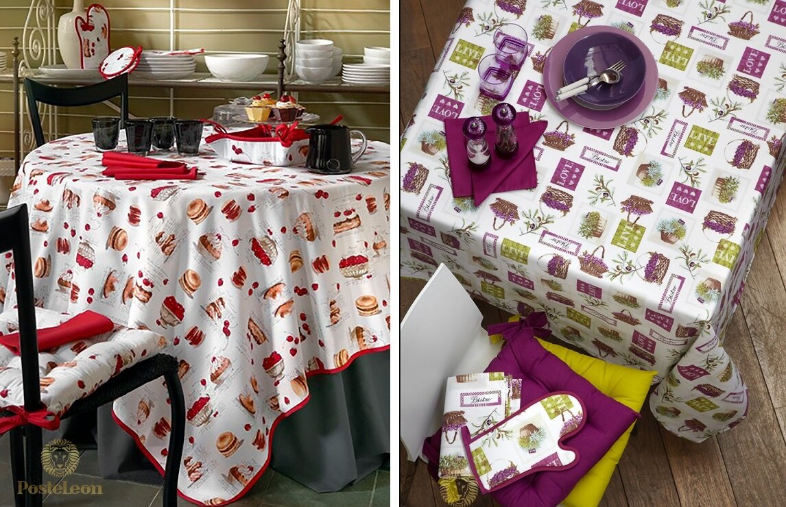 Итальянские скатерти Tag House, дизайны Dolci иMirtili
