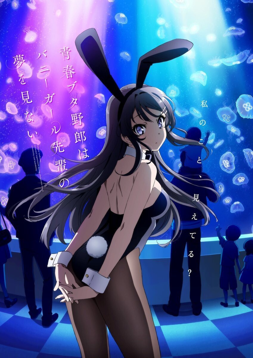 Аниме "Этот глупый свин не понимает мечту девочки-зайки/Seishun Buta Yaro wa Bunny Girl-senpai no Yume wo Minai, мультсериал"