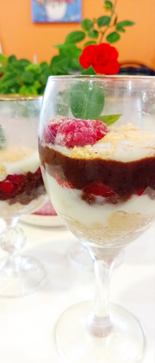 Десерт лёгкий   на три порции