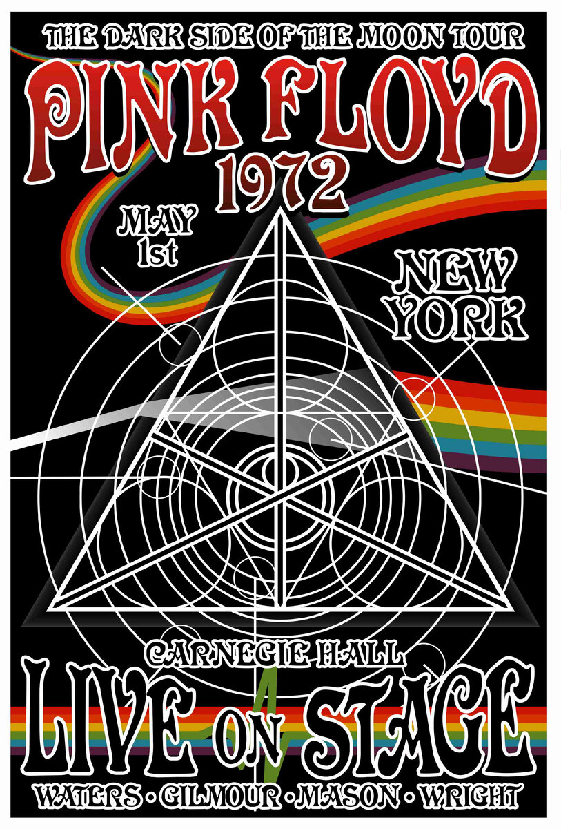 Pink Floyd 1 may 1972 New York