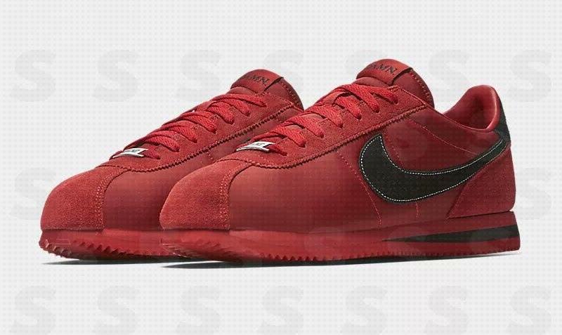 Nike cortez suede red online