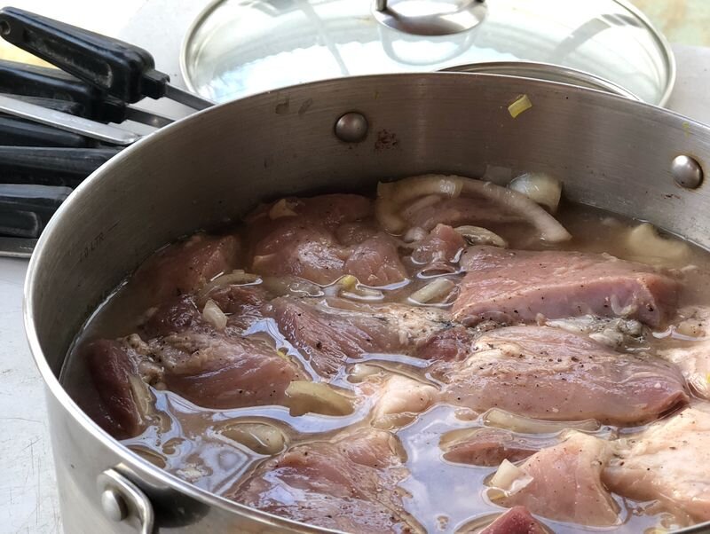 Процесс маринования