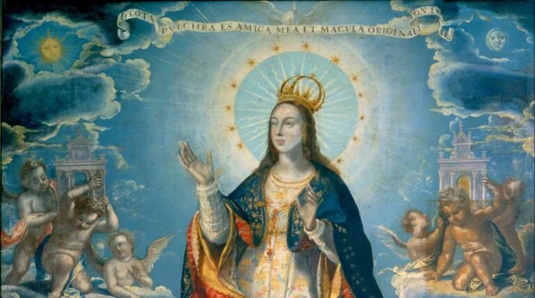 Бальтасар де Эчаве Ибиа, "Непорочное зачатие", 1620 год, Национальный музей искусств, Мехико, Мексика