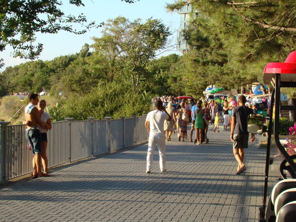 Фотогалерея набережной Анапы