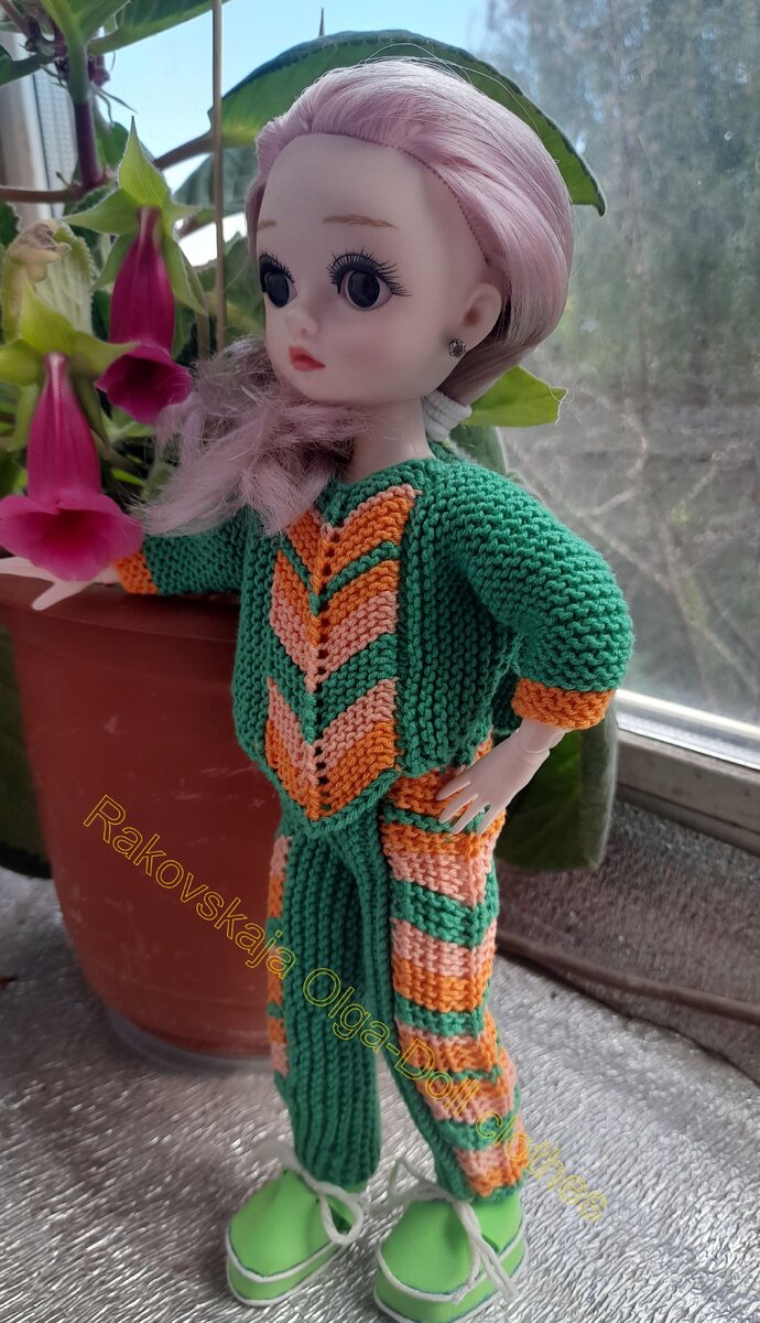 Туника связана по МК Марины одежда куклам.
