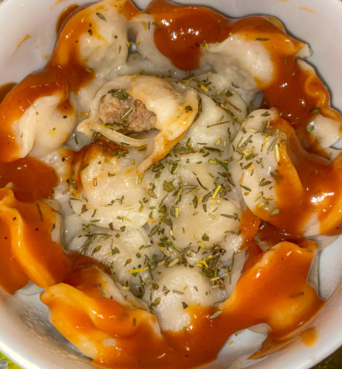 Искусно приготовленные растительные пельмени почти ничем не отличаются по вкусу от мясных. Фото автора 