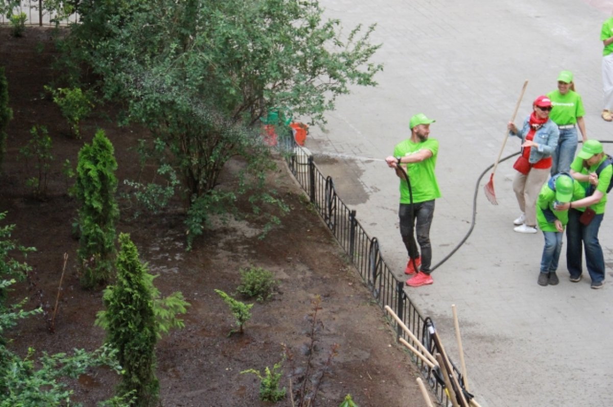    На полив дорог в Петербурге за неделю ушло более 40 тысяч кубов воды