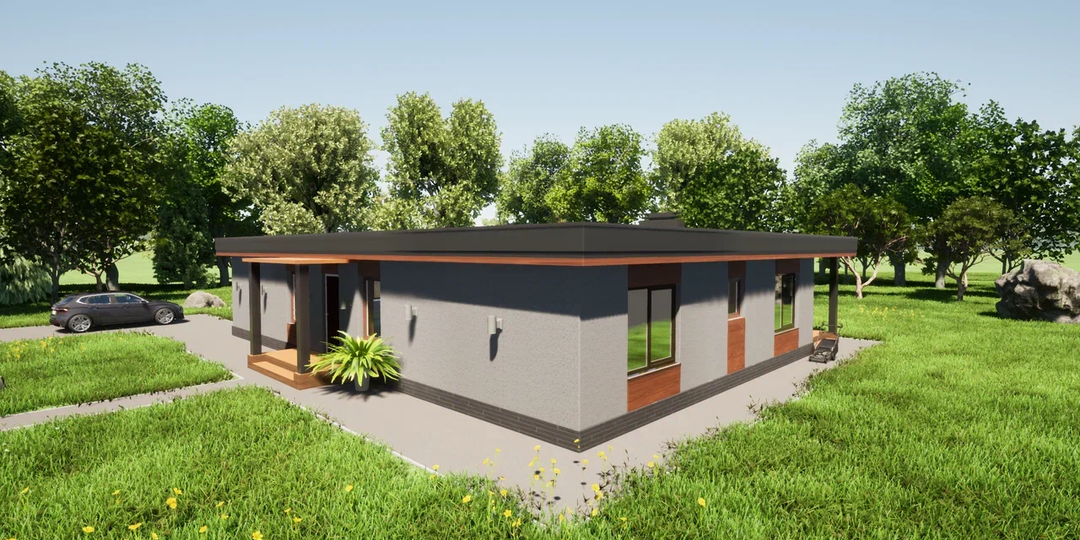 Проект дома П-135