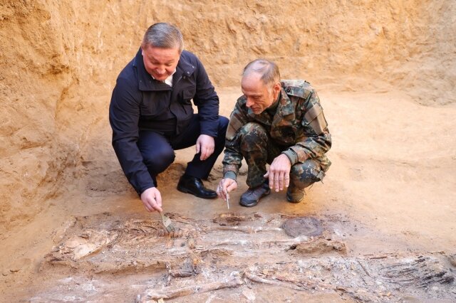    «Мурашки идут по коже», – признается Андрей Бочаров. Фото: Администрация Волгоградской области