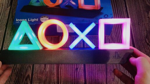 Лампа PlayStation - Распаковка подарка на 500 подписчиков - Relaxation Video