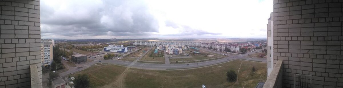 Панорамный снимок: ФОК Никитинский и народный фитнесс-парк