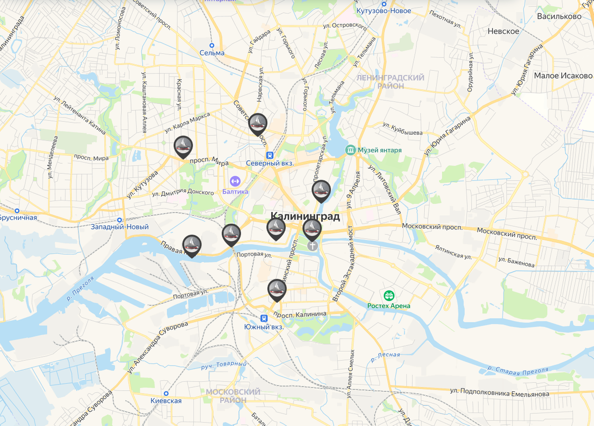 Пушкинская карта в калининграде куда сходить