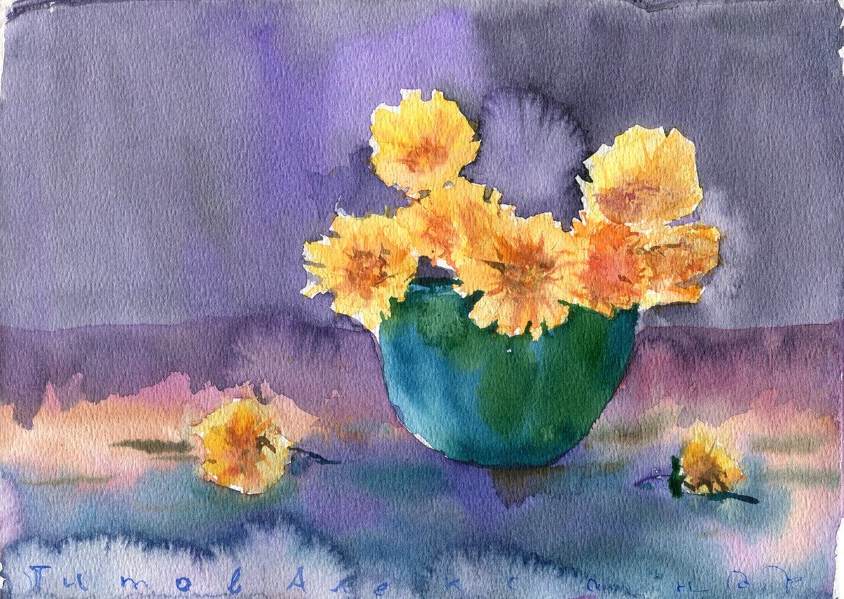 Художник Александр Титов Фото автора