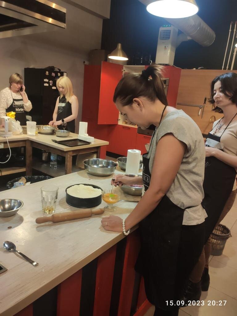 За работой. 