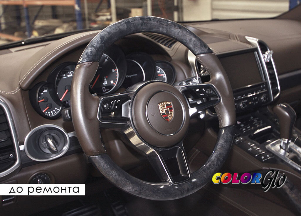 Руль алькантара Porsche 911
