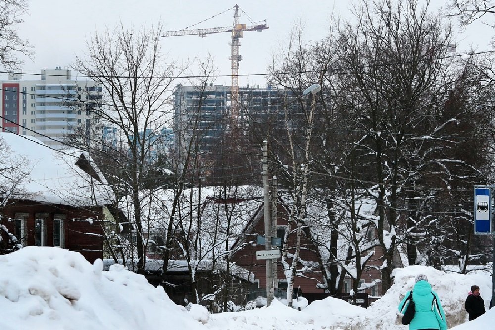 Поселок Парголово. Фото Дмитрия Соколова, "СПб Ведомости" 