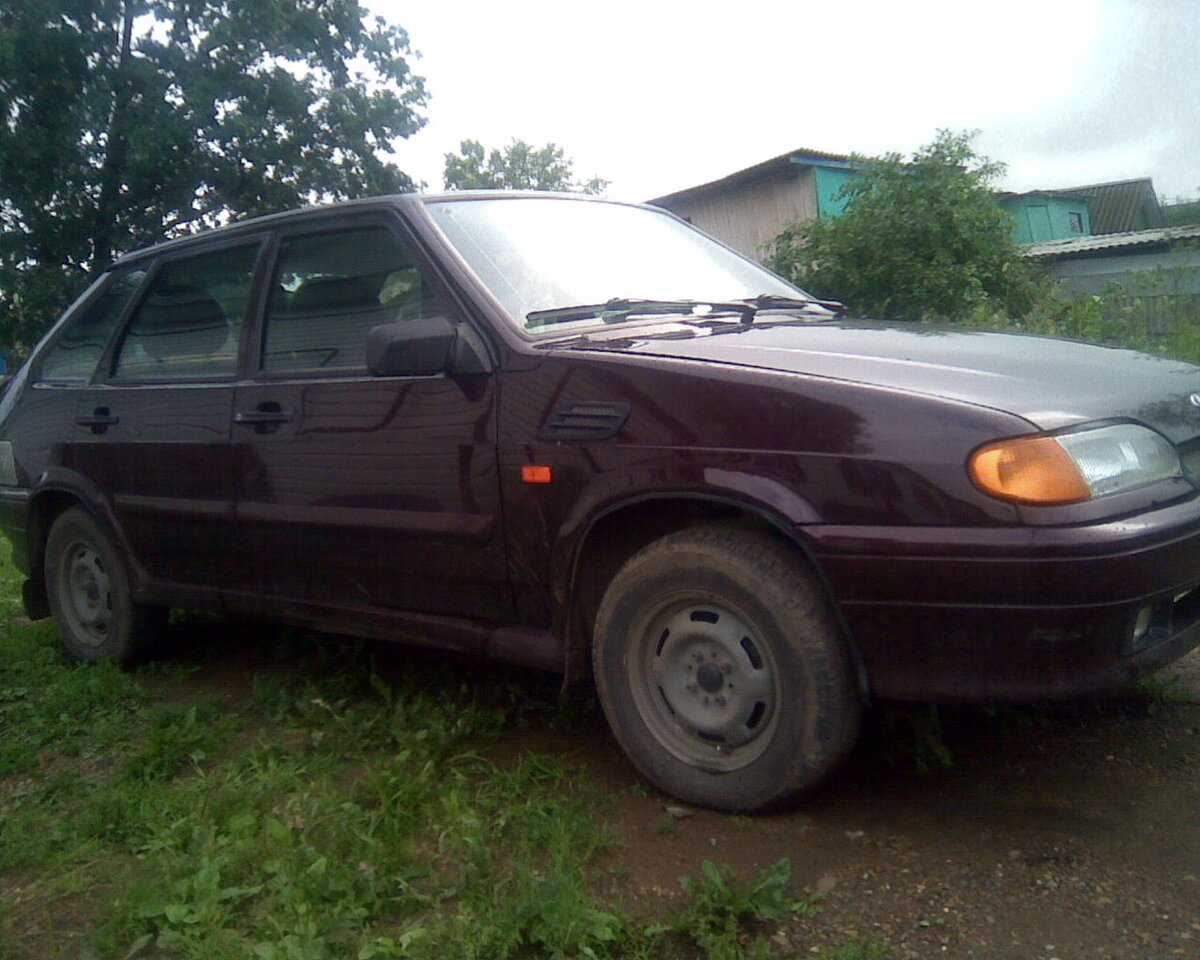 Моя четырка. Видны элементы тюнинга колхоз Красный Лапоть.