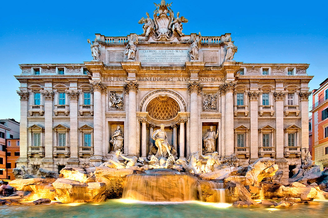 Fontana di Trevi в Риме