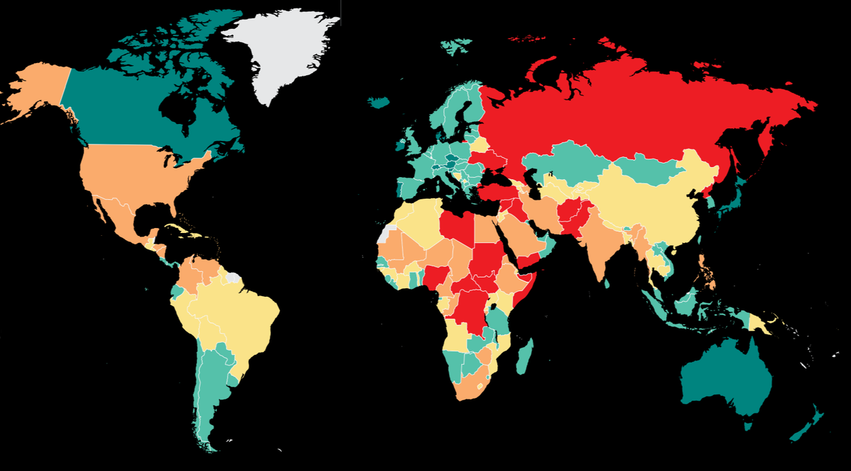 Источник: Global Peace Index 2019