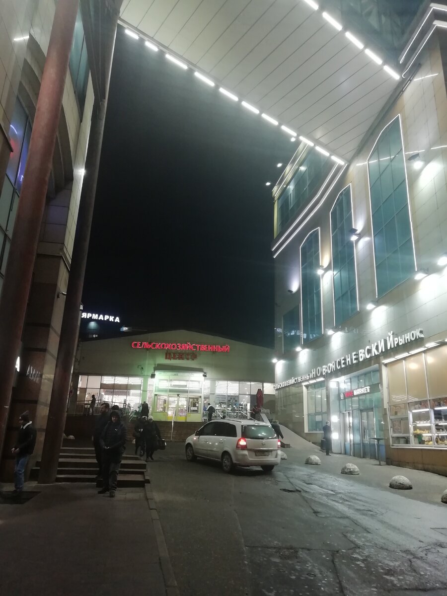 Рынок в теплом стане