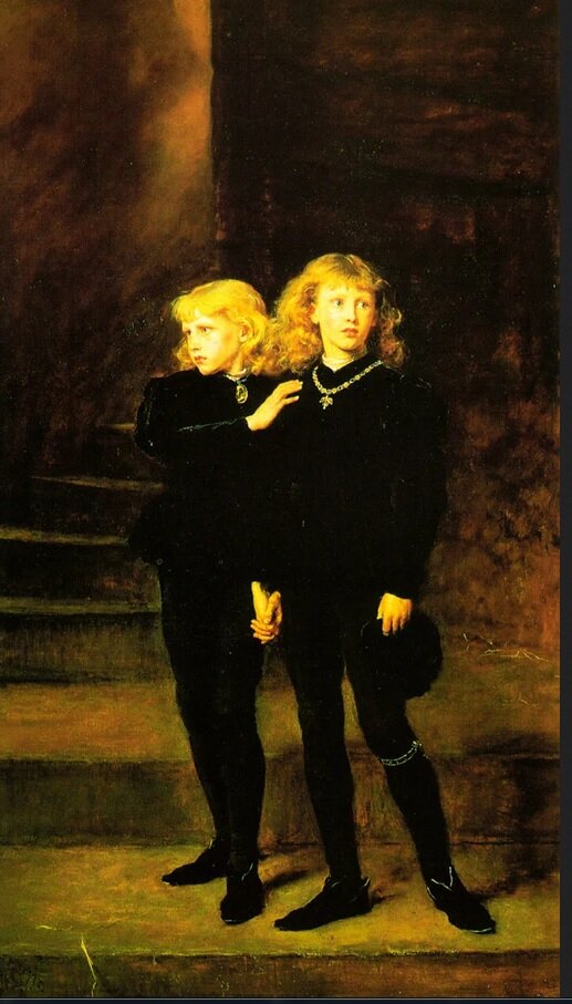 Джон Эверетт Милле  "Принцы в Тауэре"