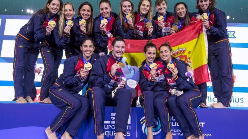 Сборная Испании по водному поло. Фото: wp2020budapest.com