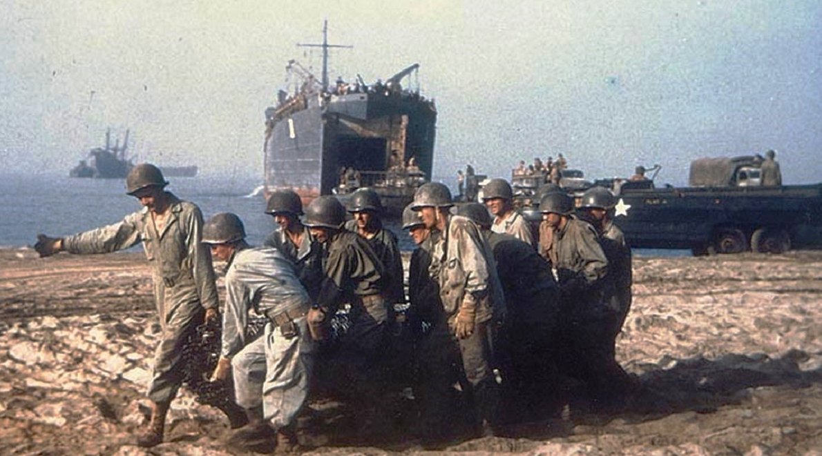 ВЫСАДКА  СОЮЗНИКОВ  США, АНГЛИИ  и  КАНАДЫ  В  НОРМАНДИИ. 6  ИЮНЯ  1944 года.