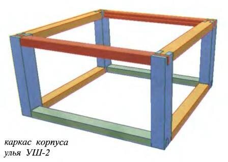 Крыша для 10-рамочного улья (520×470 мм)