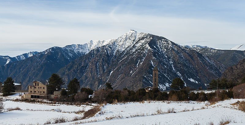 Снежные пейзажи Андорры. Автор фото: © Diego Delso, commons.wikimedia.org