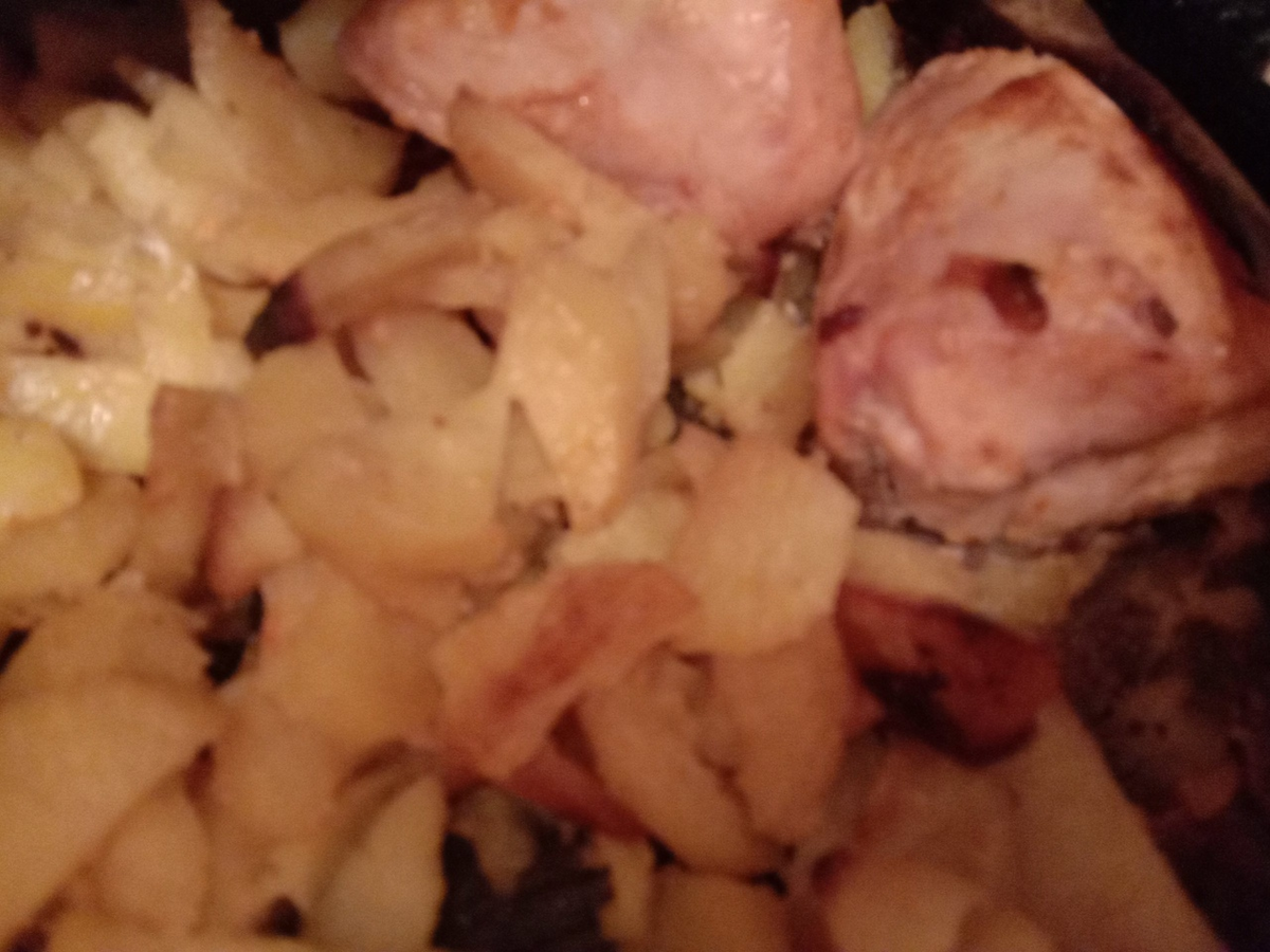 Готовый ужин