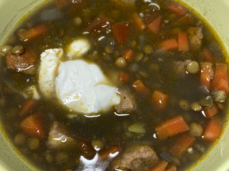 Полезный белковый суп